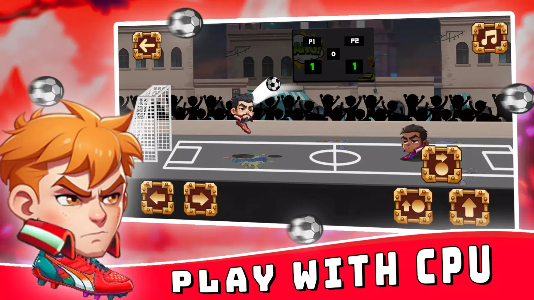 Captures d'écran de Head Ball Soccer
