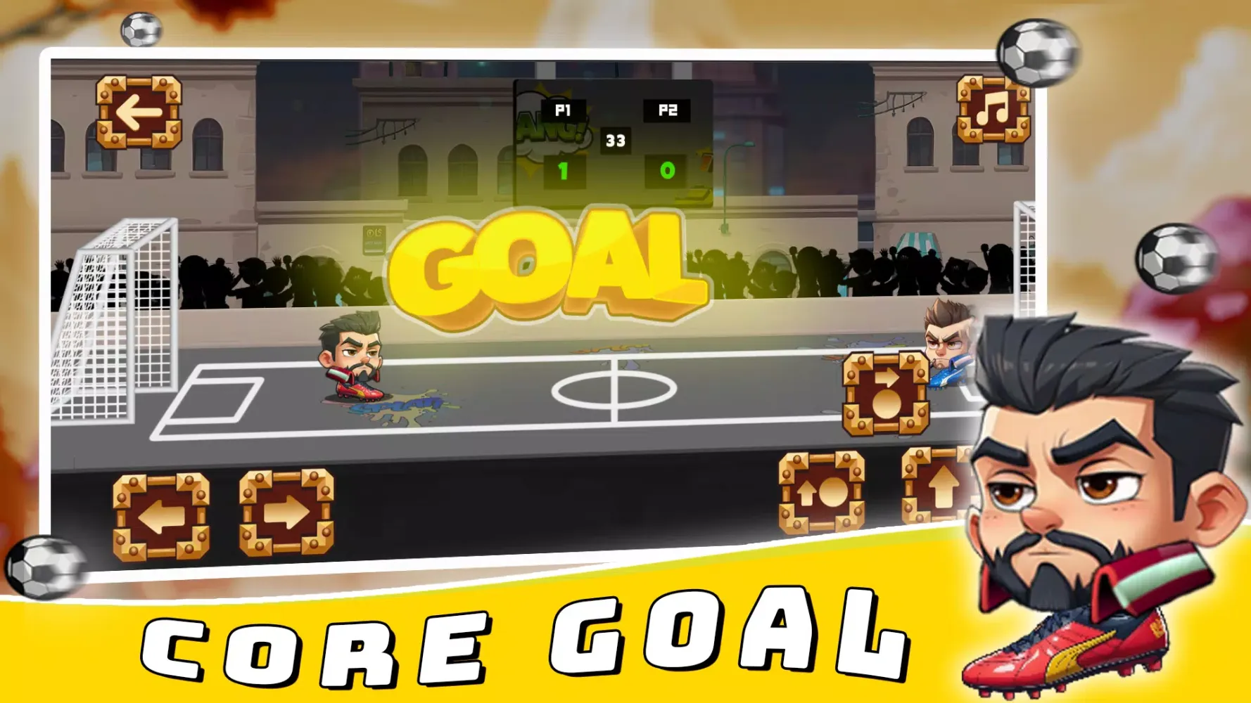 Captures d'écran de Head Ball Soccer