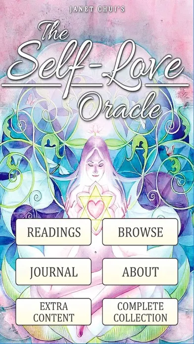 Zrzuty ekranu Self-Love Oracle Cards