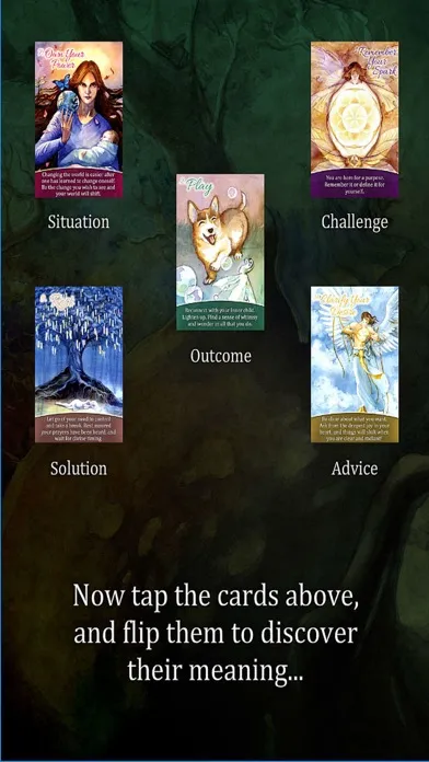 Zrzuty ekranu Self-Love Oracle Cards