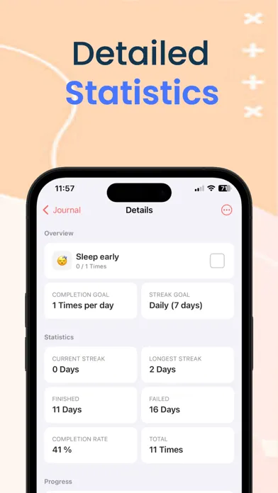 Screenshot di Atomic - Habits Tracker