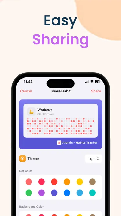 Screenshot di Atomic - Habits Tracker