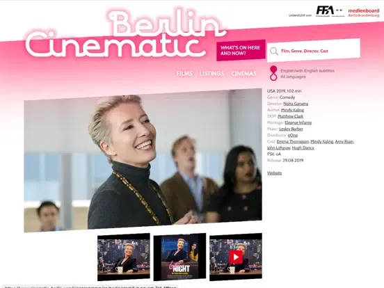 Tangkapan layar Cinematic Berlin iPad 