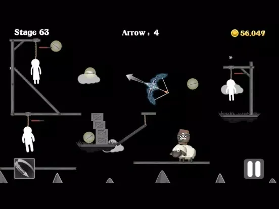 Captures d'écran de Archer's bow.io - Rescue Cut iPad 