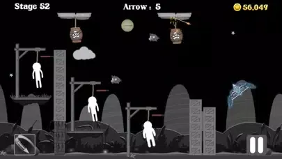 Captures d'écran de Archer's bow.io - Rescue Cut