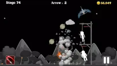 Captures d'écran de Archer's bow.io - Rescue Cut