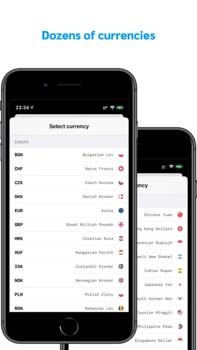Currencies Exchange Rates应用截图