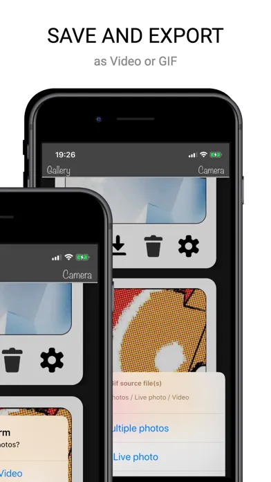 ภาพหน้าจอของ Giffify - Gif Maker and Editor