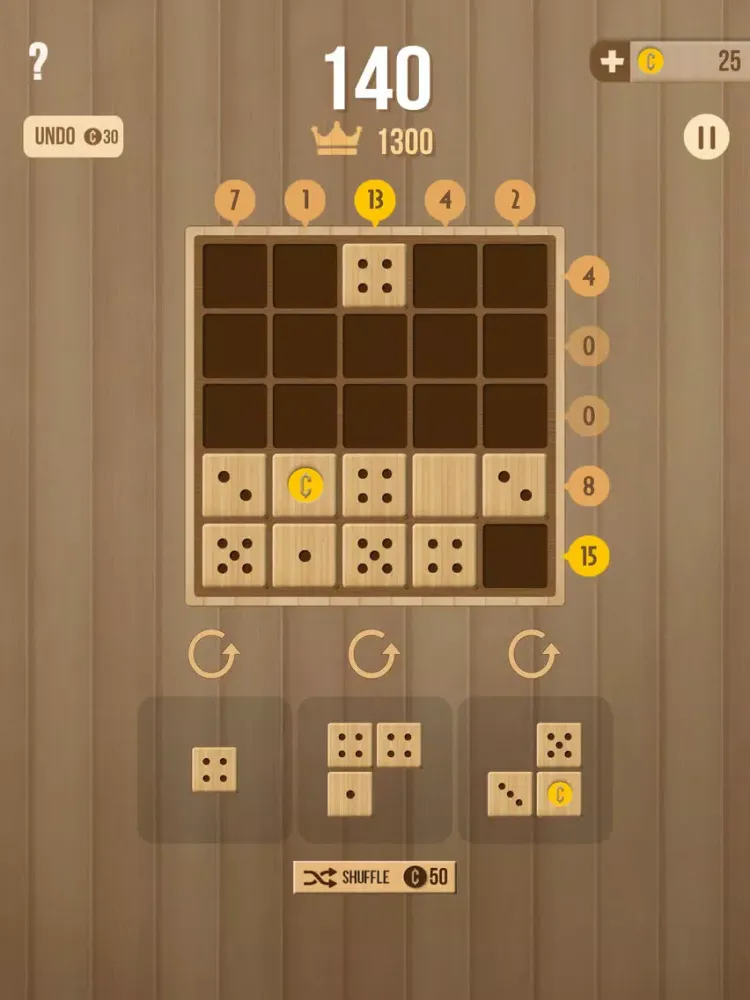 Tangkapan layar Woody Tens! 1010 With Sudoku iPad 