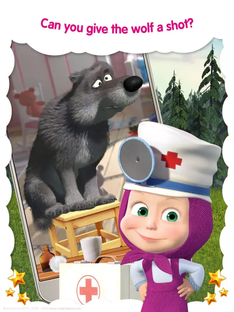Masha and the Bear: Vet Games iPad 應用截圖