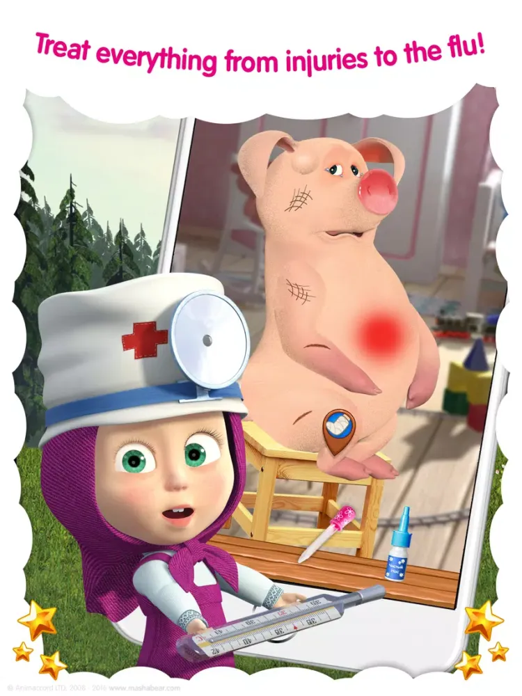 Masha and the Bear: Vet Games iPad 應用截圖