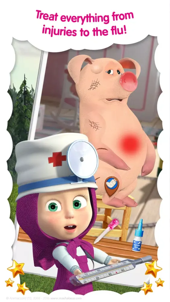 Masha and the Bear: Vet Games應用截圖
