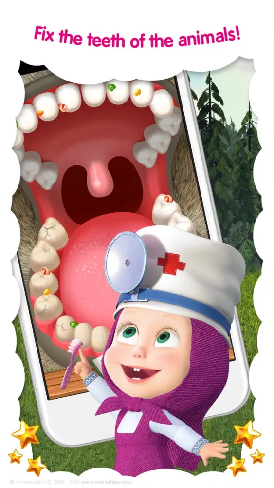 Masha and the Bear: Vet Games應用截圖