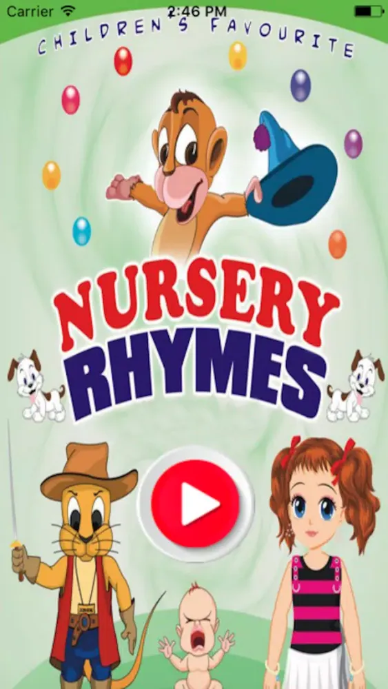 Captures d'écran de 100 Top Nursery Rhymes & Sing Along Storybook kids