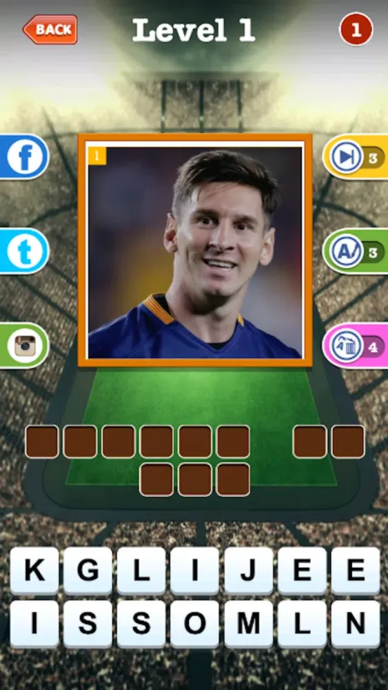 Скриншоты Guess The Footballer - Free 100 Soccer Champions,Stars and Legends Pic Game!