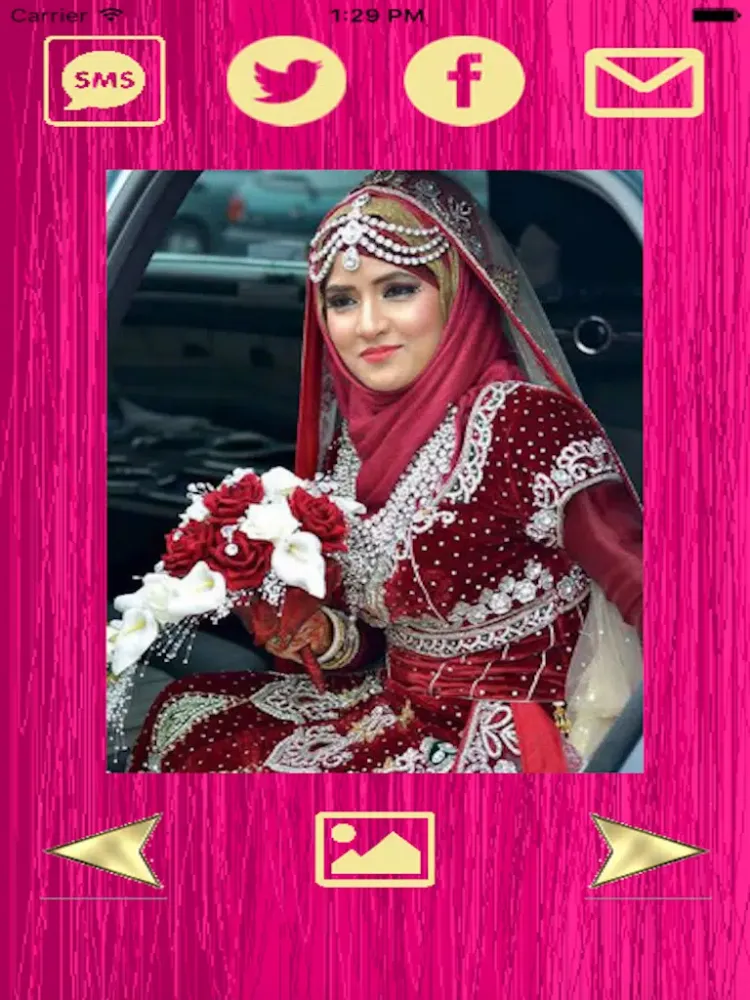 Capturas de tela do Hijab Bridal Wedding Gown Dress - 80+ Abaya Designs Fashion Step by Step Collection of 2016 iPad 