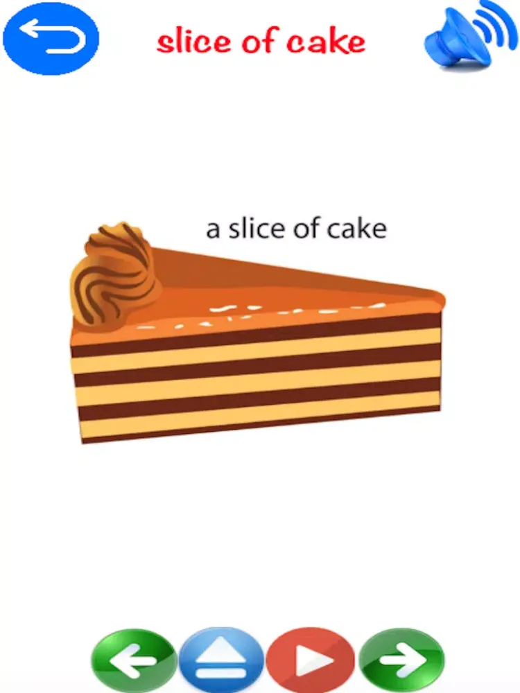 صور Name of Foods and Learn Quantities - The best food trivia Flashcard games iPad 