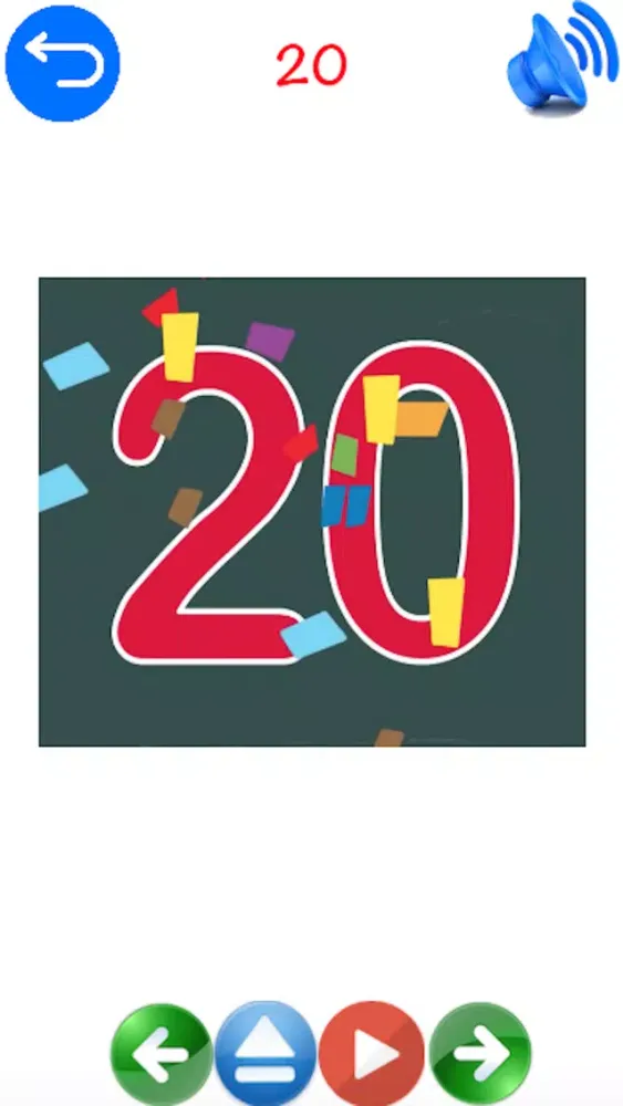 Ảnh chụp màn hình của Preschool ABC,Numbers and 123 For Kids