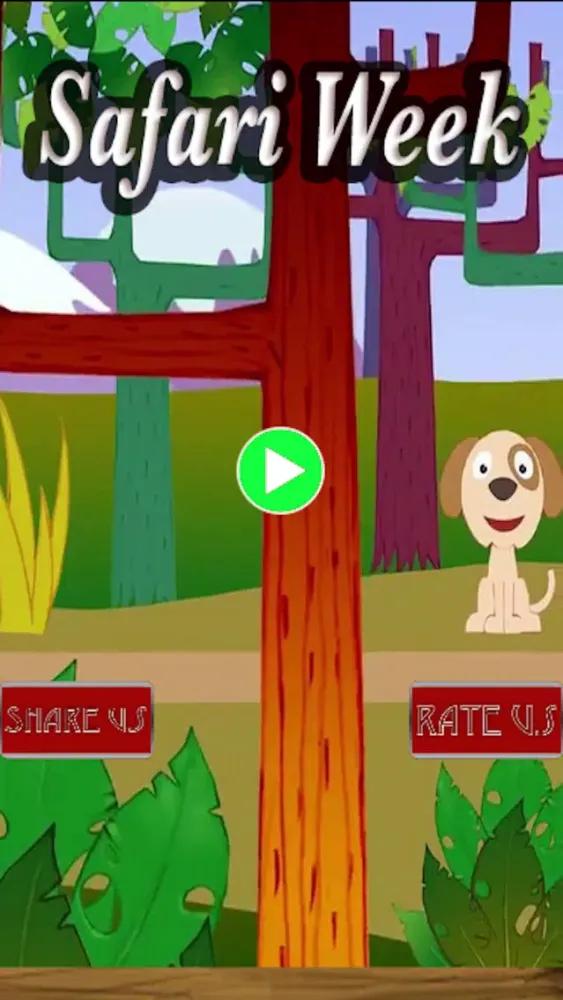 Captures d'écran de Safari Week - Interactive Learning Game To Recognize Animal Shapes For Preschool Kindergarten Kids & Primary Grade School Children