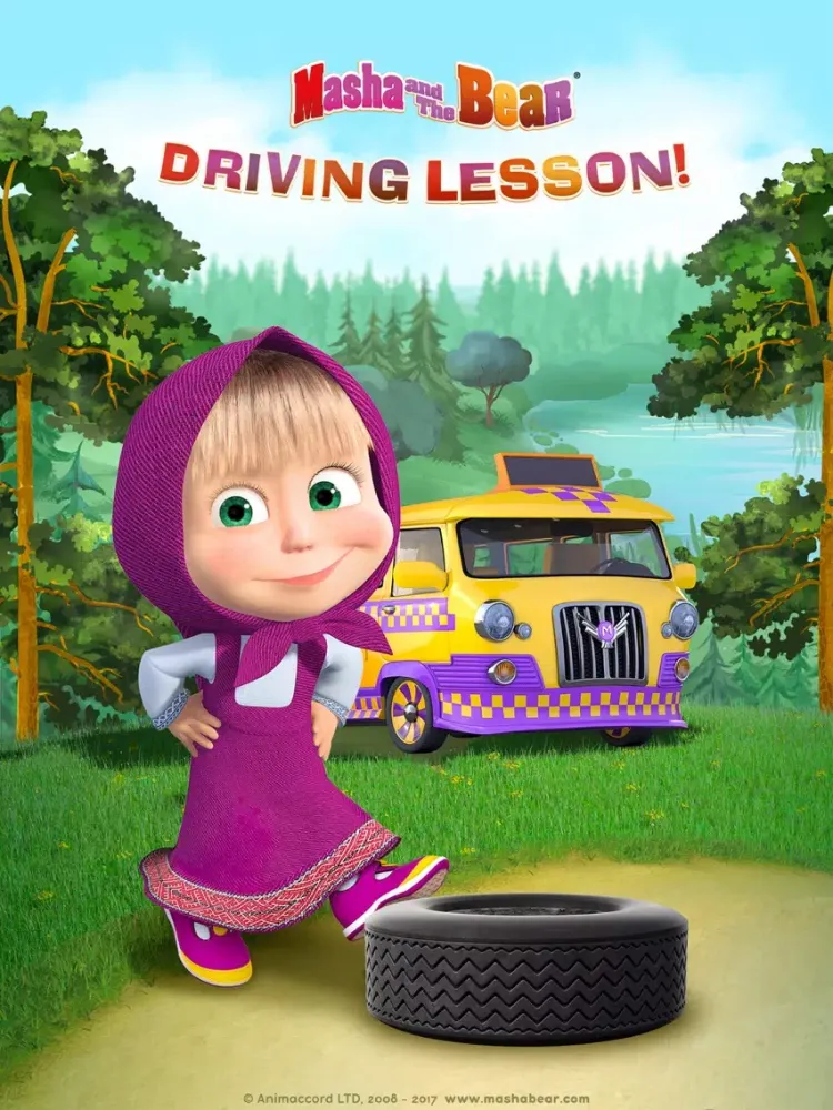 Captures d'écran de Masha and the Bear: Car Games iPad 