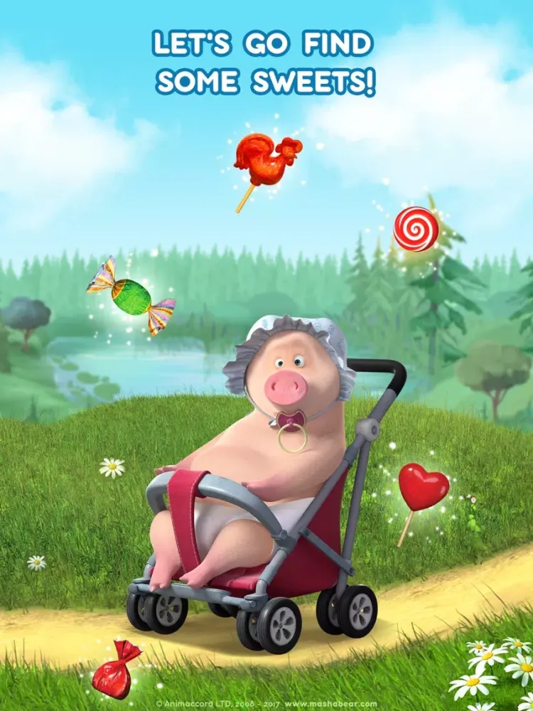 Captures d'écran de Masha and the Bear: Car Games iPad 