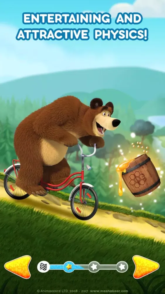 Captures d'écran de Masha and the Bear: Car Games