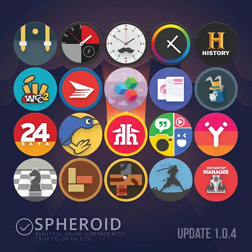 Spheroid Icon Ekran Görüntüleri