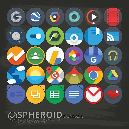 Spheroid Icon Ekran Görüntüleri