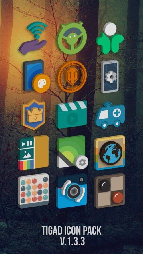 Tigad Pro Icon Pack-screenshot-1