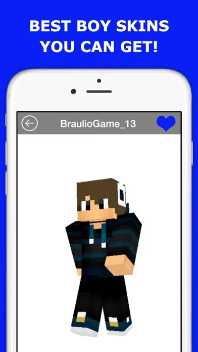 Animated Boy Skins for Minecraft PE FREE Screenshots