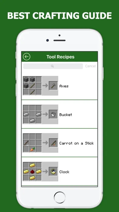 Crafting Guide for Minecraft Free Screenshots