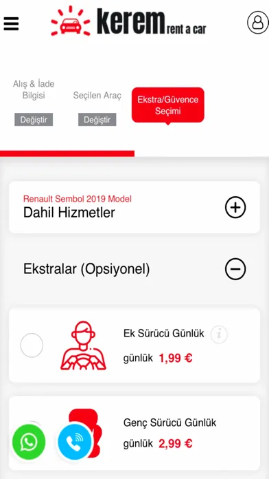 Скриншоты Kerem Rent A Car