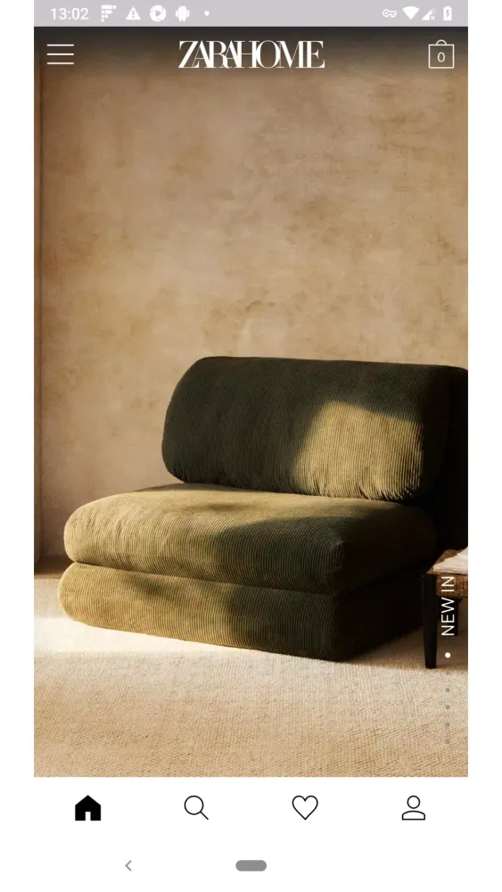 Zara Home Ekran Görüntüleri
