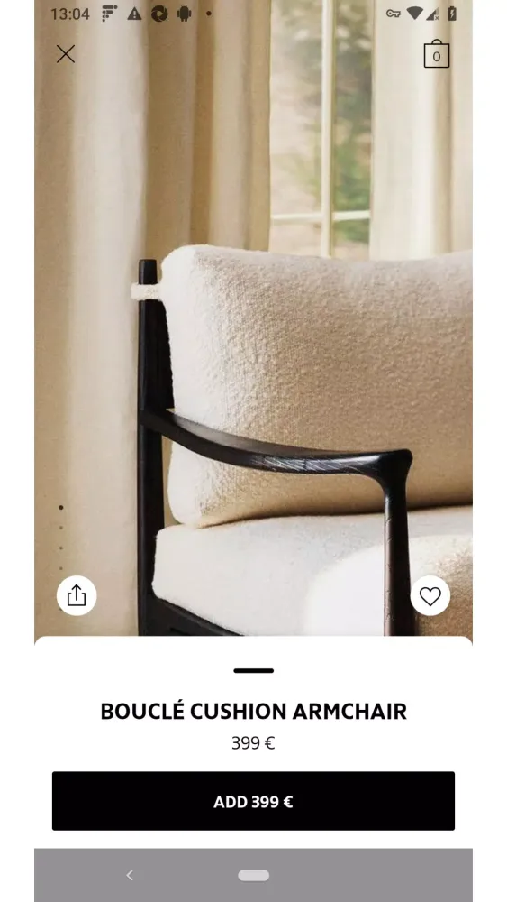 Zara Home Ekran Görüntüleri