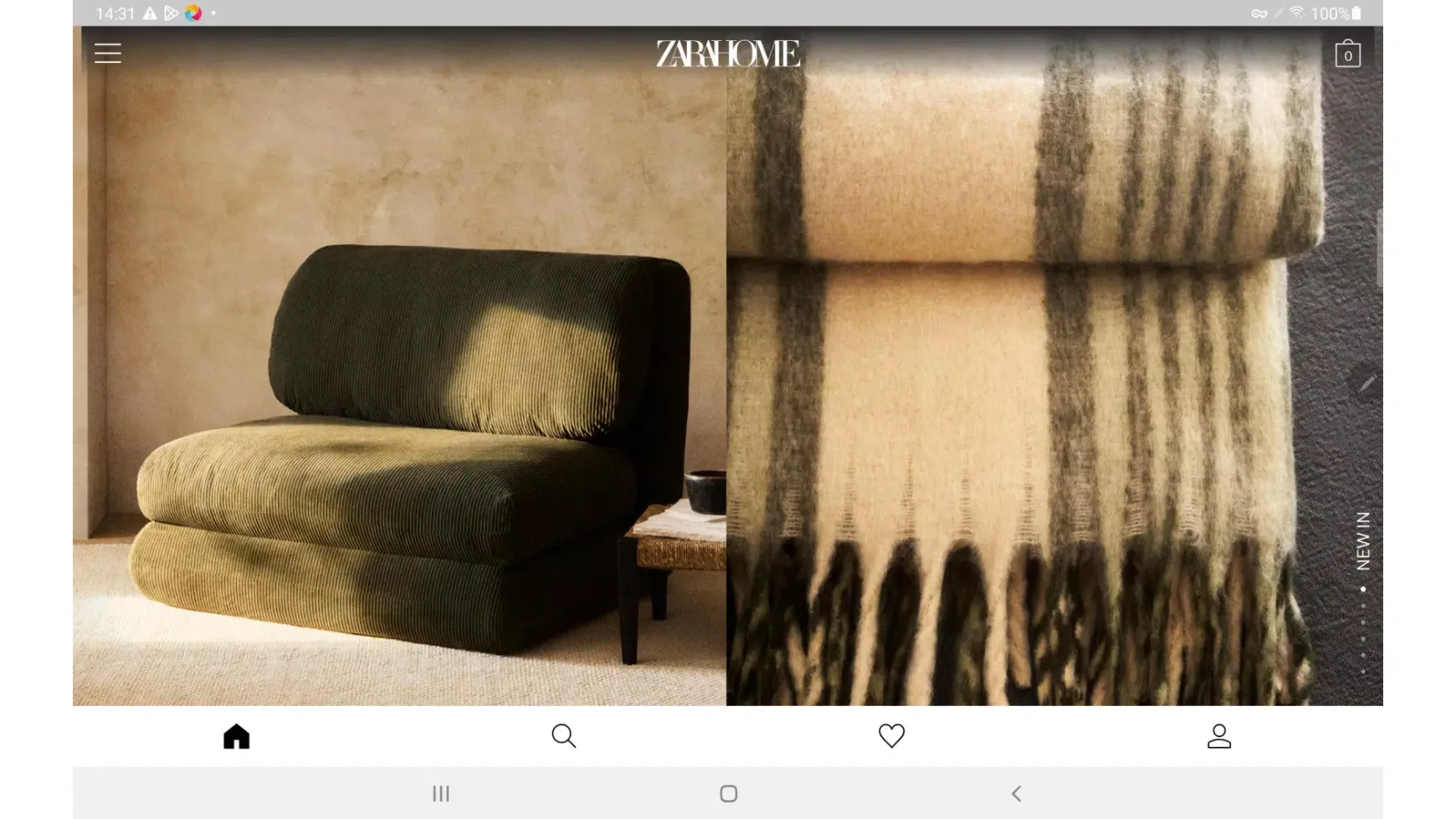 Zara Home Ekran Görüntüleri