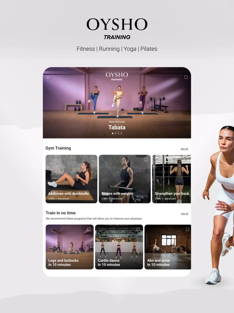OYSHO TRAINING: Workouts स्क्रीनशॉट
