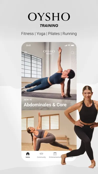 OYSHO TRAINING: Workout Screenshots