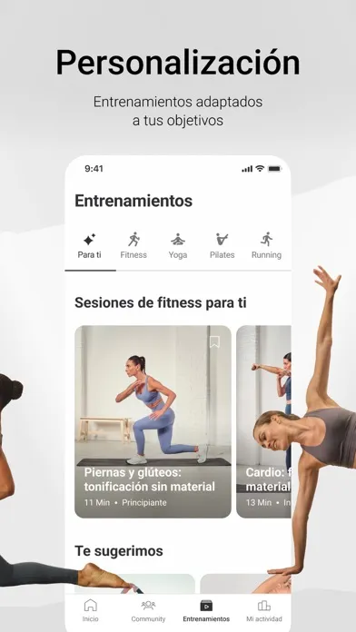 OYSHO TRAINING: Workout Screenshots