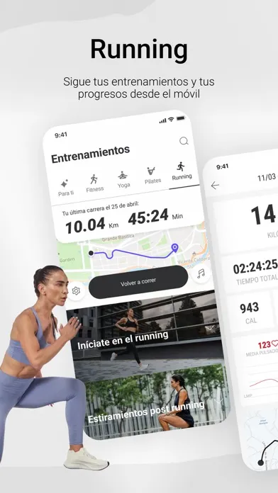 OYSHO TRAINING: Workout Screenshots