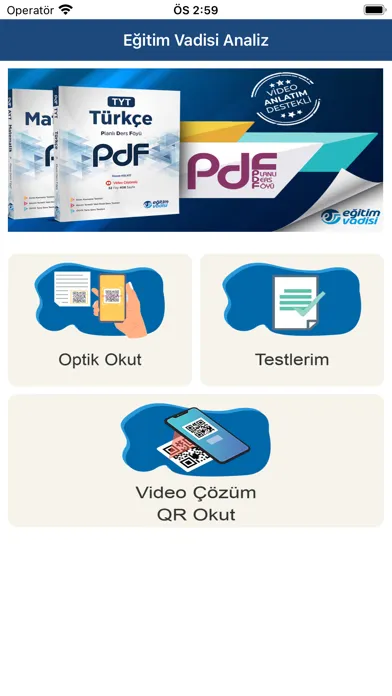 Eğitim Vadisi Analiz سکرین شاٹس
