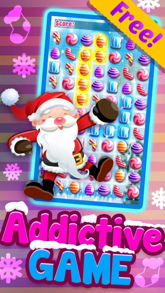 Candy Games Christmas 2015 - Xmas Soda Candies 스크린샷