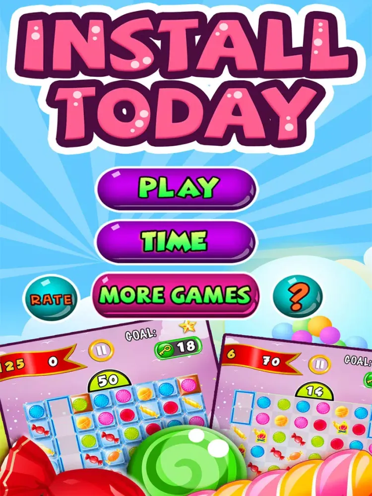 Candy Feast - fruit jam in match-3 mania game free iPad Screenshots