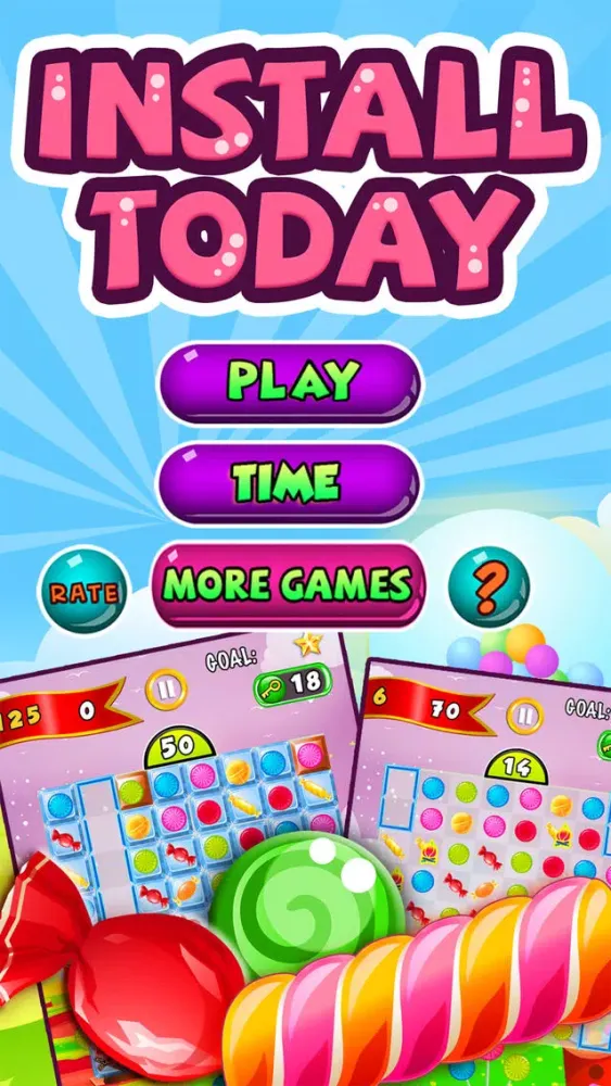 Candy Feast - fruit jam in match-3 mania game free Screenshots