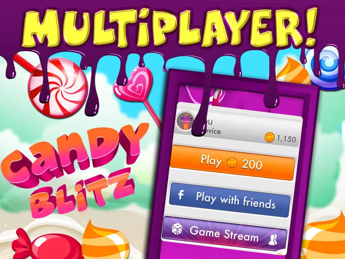 Capturas de tela do Blitz Candy iPad 