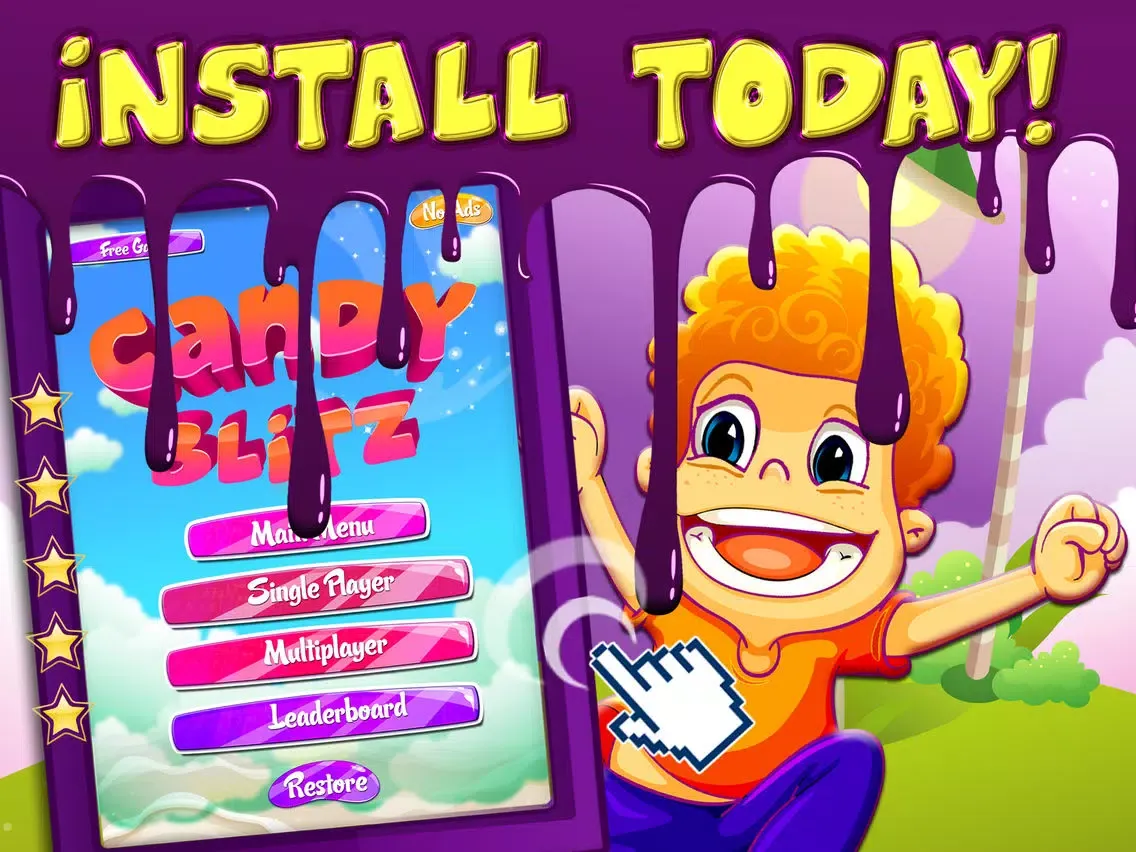 Capturas de tela do Blitz Candy iPad 