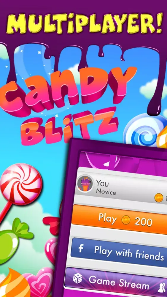 Capturas de tela do Blitz Candy