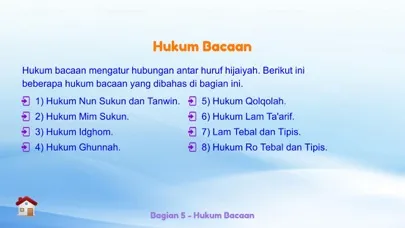 Belajar Membaca AlQuran Ekran Görüntüleri