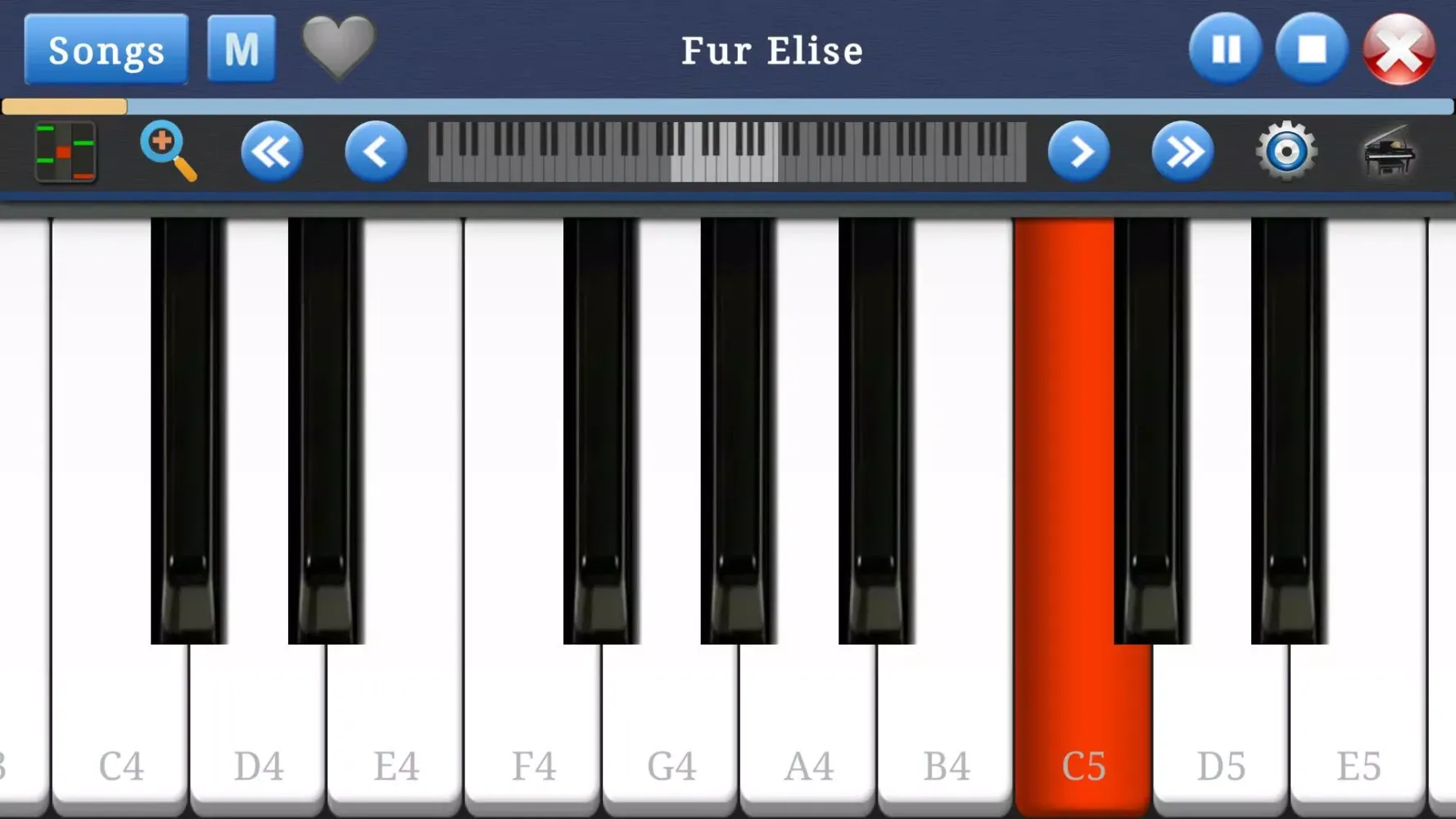 Piano Music 스크린샷