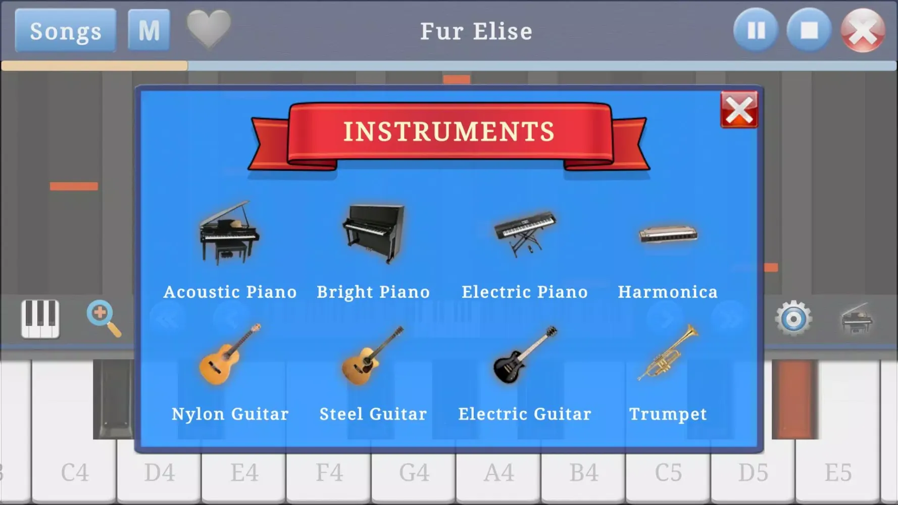Piano Music 스크린샷