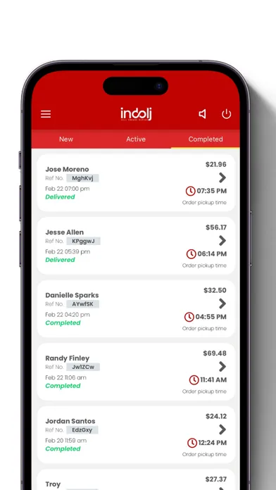 Indolj Merchant Screenshots